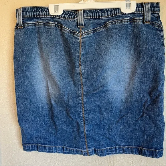 Maternity Denim Skirt - Picture 2 of 8